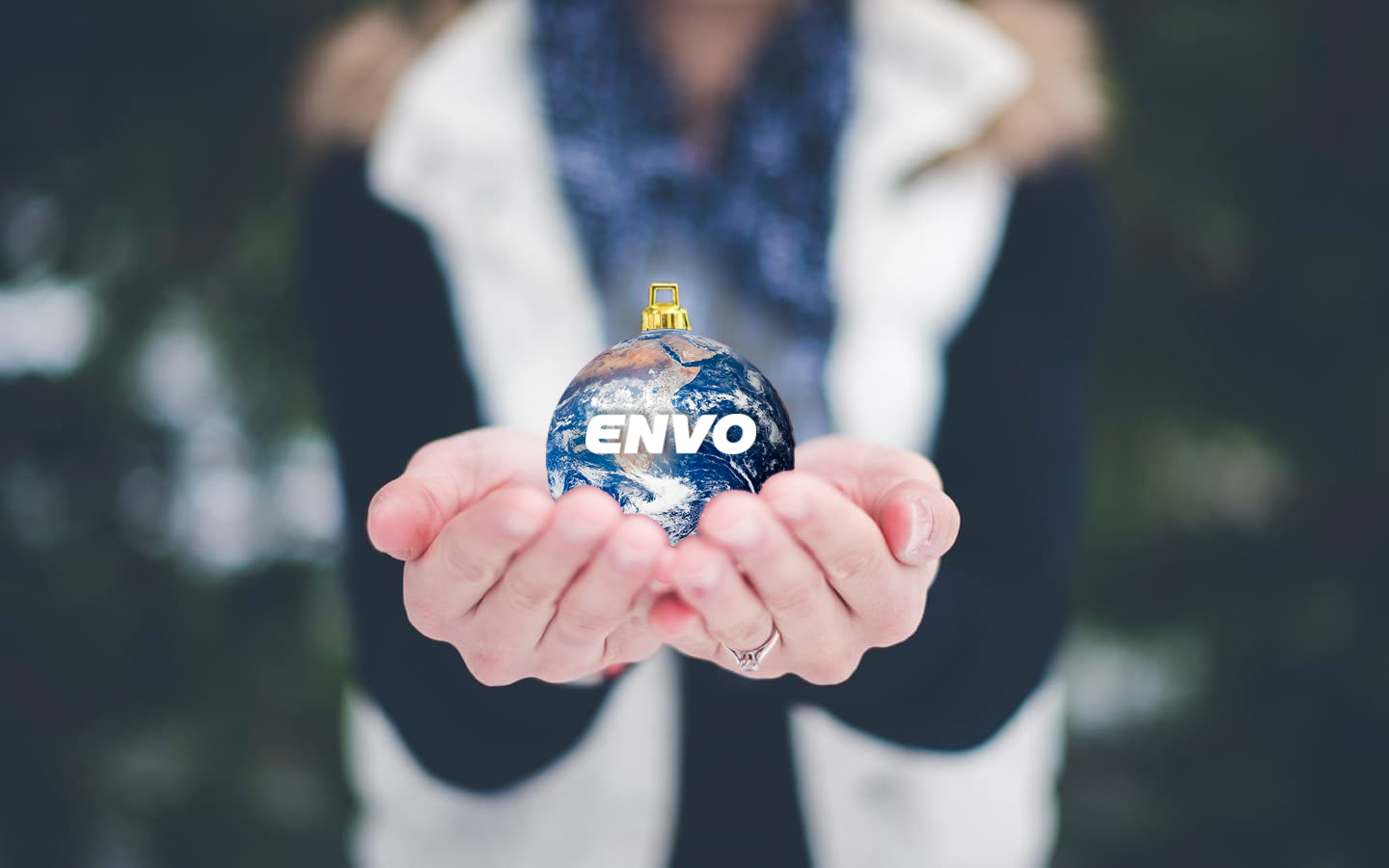 Envo Earth ornament how to carry a christmas tree on your envo ebike