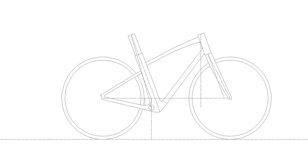 ENVO e-City Bike Sketch